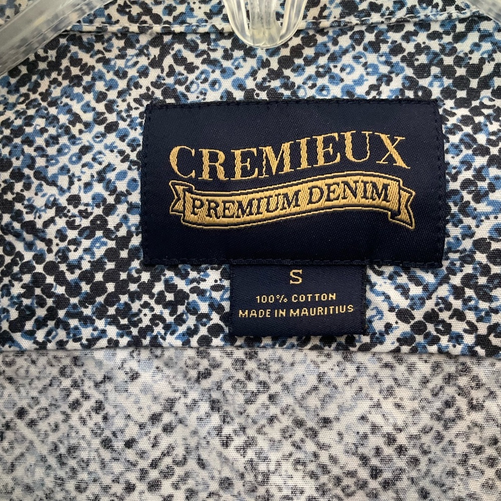 Cremieux Button Down Shirt, Cotton, Snaps, Long Sleeve, Like New, Men’s Sz S - Picture 6 of 13